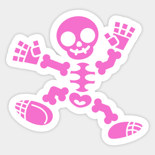 Skeleton Jig - Pink Edition Sticker